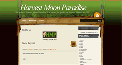 Desktop Screenshot of harvestmoonparadise.com